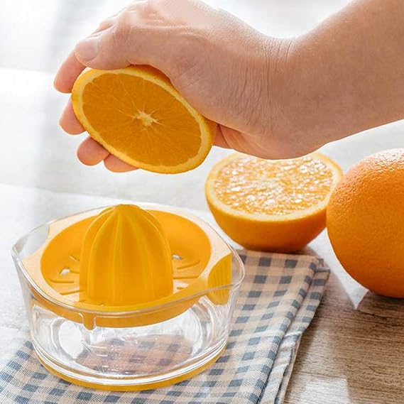 Exprimidor manual de cítricos de limón naranja con taza de ...