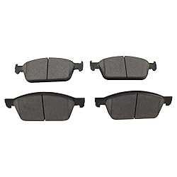 TRQ Front Brake Pads Ceramic Compatible with