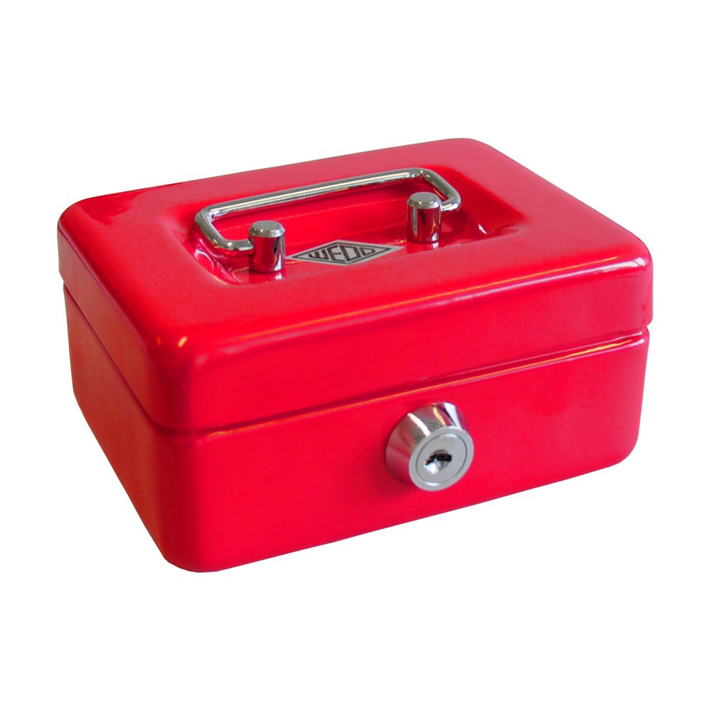 WEDO Red cash box for children