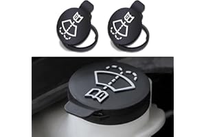 DWARFOO 2 PCS Windshield Washer Reservoir Cap, Windshield Wiper Washer Fluid Reservoir Tank Bottle Cap Fit for Chevy Buick Cadillac, Replaces OEM #: 13227300, 12767700, 12788573