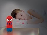 LEXIBOOK Spiderman Nightlight and Speaker for Children NS01SP Blue Red view 7