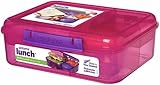 Sistema Bento Box Lunch Box with Compartments 1.65 L Pack of 2 view 4