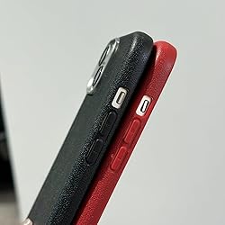 ULXITEYU for iPhone 14 Plus Case Wine Red, Soft TPU