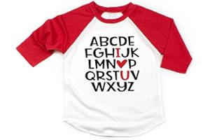 Bump and Beyond Designs Cute Girls and Boys Valentine's Day Shirt, I Love You