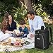 PENGDA Insulated Cooler Backpack Leakproof Soft Cooler Bag Lightweight Backpack for Lunch Picnic Hiking Camping Beach Park Day Trips (25Can, Black)