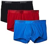 2(X)IST Men's Cotton Stretch No Show Trunk