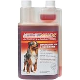ArthriMAXX Hip &amp; Joint Support Liquid for Dogs, 32 fl oz | Made with MSM, Chondroitin, Omega-3, Glucosamine and Vitamin C for healthy joints, flexibility and everyday mobility in dogs.