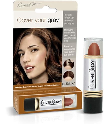 Daggett And Ramsdell Color Stick Instant Hair Color Touch Up - Dark Brown .44 Oz (Pack Of 2