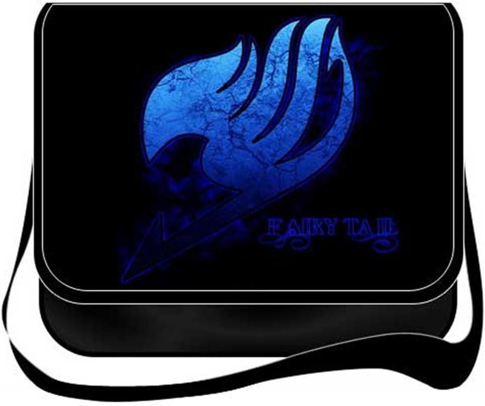 YOYOSHome Fairy Tail Anime Cosplay Messenger Bag Shoulder Bag Handbag Crossbody Backpack School Bag