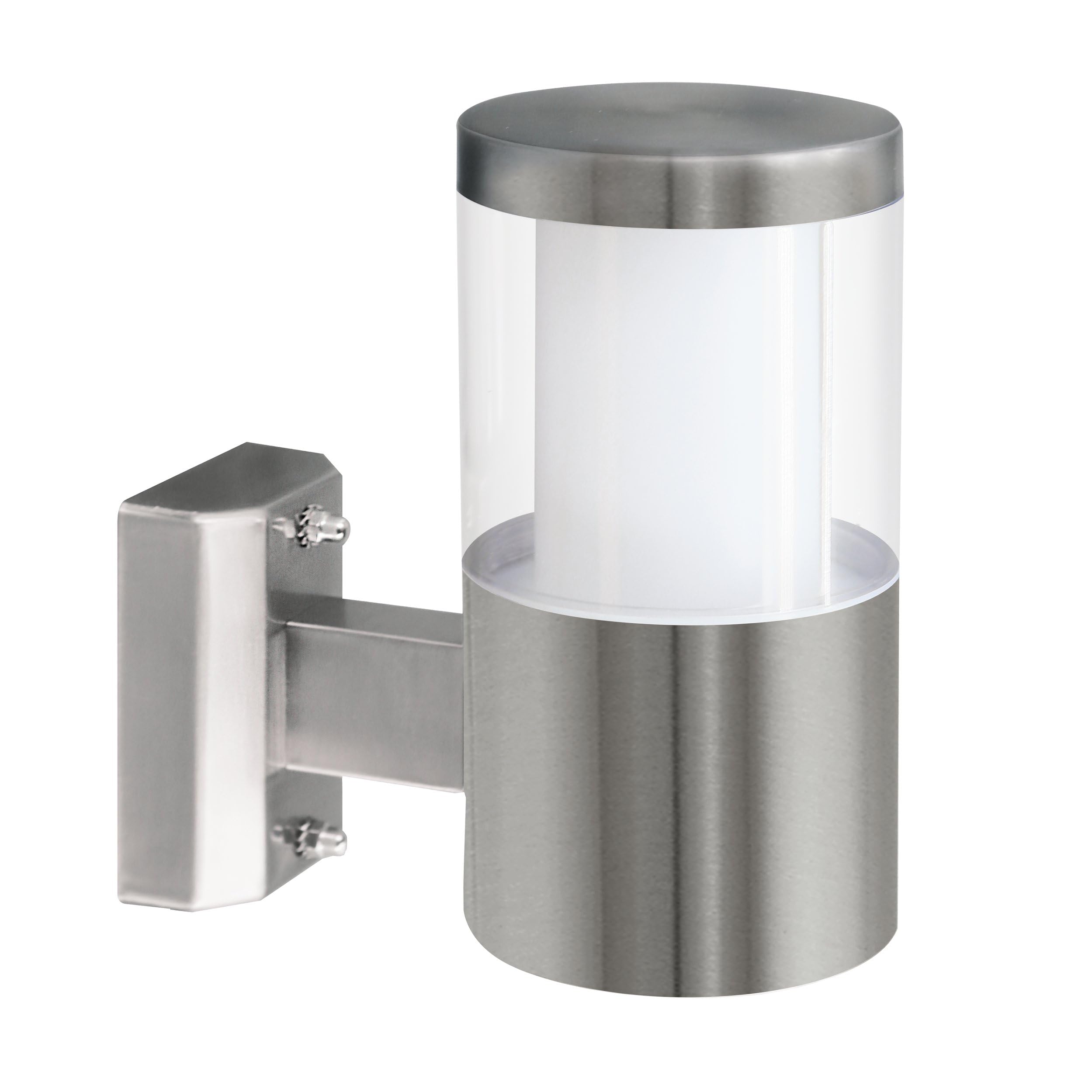 EGLO 94277 LED Stainless Steel Outdoor Wall Light BASALGO 1