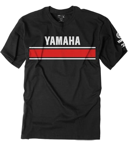 Age Factory iced logo Tシャツ XL Factory Effex 'Yamaha' Tuning Fork T-Shirt (Charcoal, Large