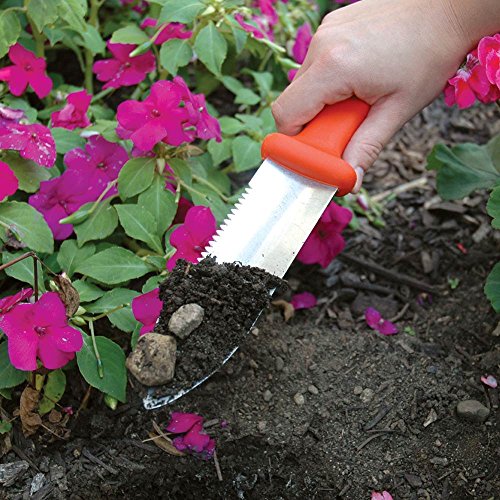 A.M. Leonard Classic Soil Knife & Leather Sheath Combo Hori Hori w/ 6Inch Stainless Steel