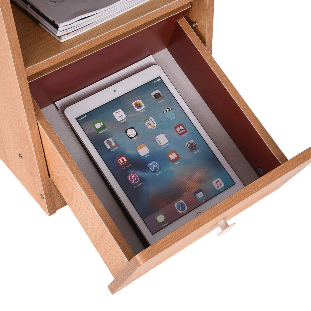 White Sodagreen Nightstand Side End Table Bedside Table For Small Spaces Night Stand For Bedroom Living Room Home Furniture Ship From Us Bedside Table With Drawer And Storage Shelf Baby Changing Tables