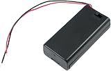 Switch Electronics AA Two Battery Enclosed Holder with Wires and Switch