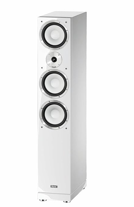 Magnat 147174 Quantum 757 I 3 Wege Standlautsprecher mit hochwertigem HiFi-Sound I Elegante Lautsprecherbox mit Doppelbass – 