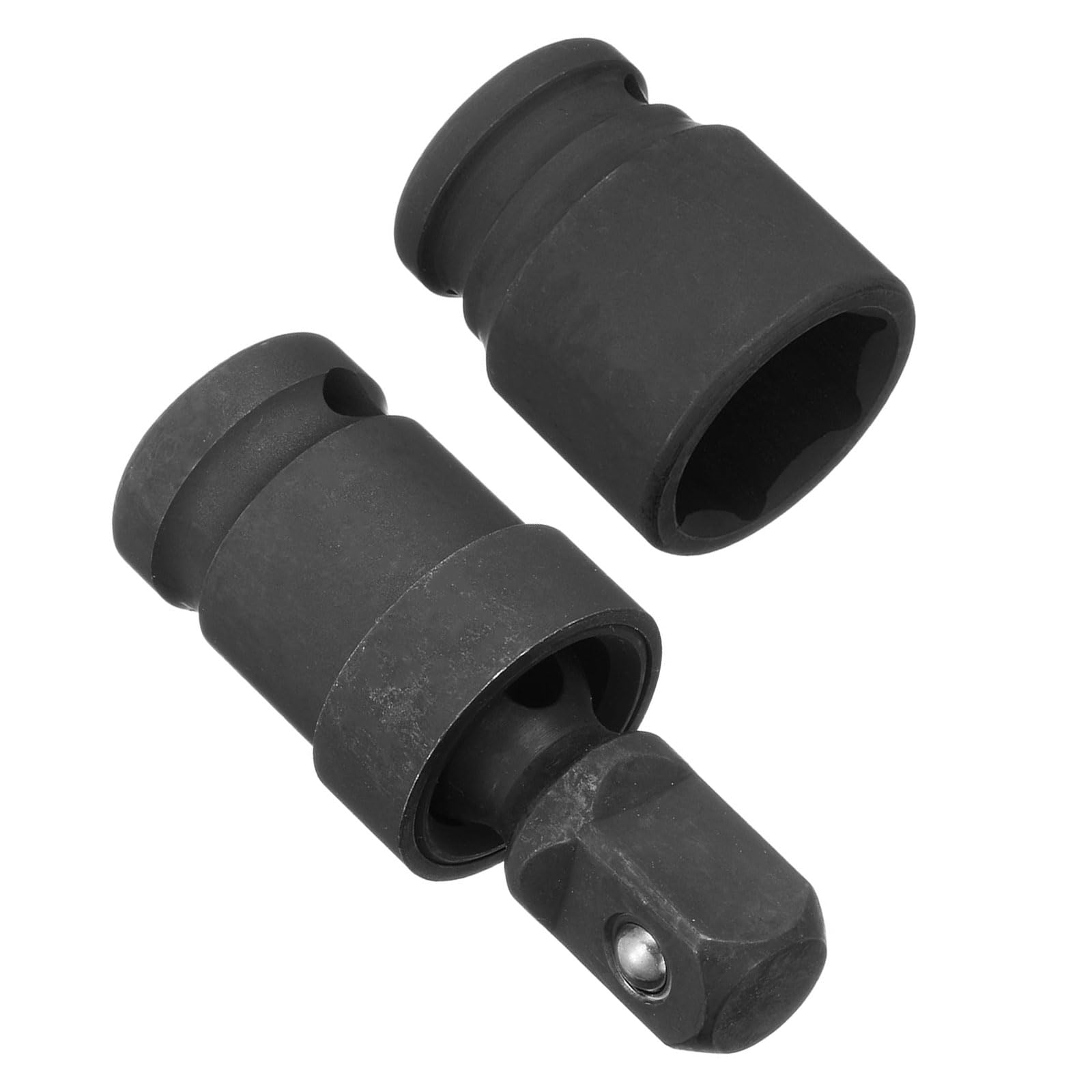 CoCud Drive Impact Socket, 24mm Socket 1/2" Drive CR-MO 6-Point with 1/2" Universal Joint Swivel Socket Adapter - (Applications: for Electric Hand Drill Screwdriver)