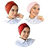 3 PCS Band Turban for Women, Breathable Instant