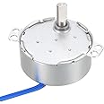 uxcell Synchronous Motor AC 100-127V 2.5-3RPM 50-60Hz CCW/CW 4W D Shaft