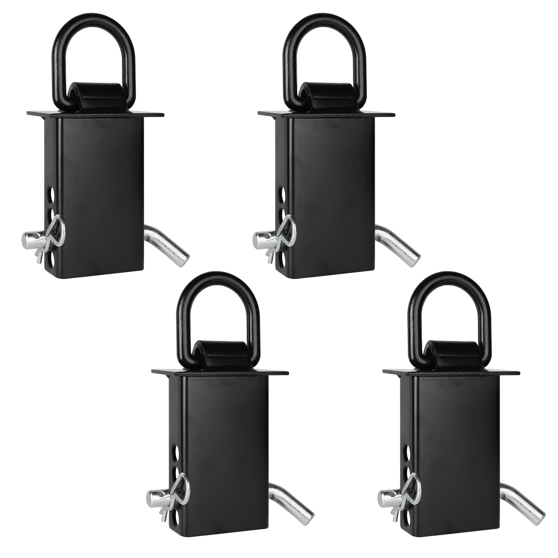 Photo 1 of Autofonder Stake Pocket D Rings 4PCS-16,200lbs Breaking Load-Heavy Duty Removable Adjustable D-Ring Corrosion-Resistant Black Finish for Utility Trailers and Flatbed Trucks Compatible