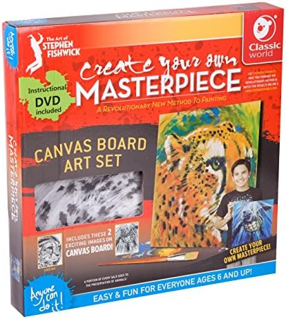 Fishwick #2 Canvas Board Art Set