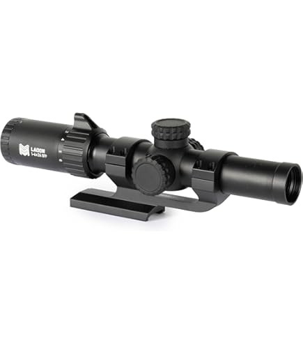 Amazon.com : VictOptics S6 1-6×24 LPVO SFP Rifle Scope w/ 1-Piece