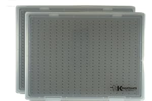Kingfisher Fly Fishing Collection Fly Boxes Clear Fly Fishing Box Extra Large Capacity Slit Foam Fishing Competition Hook Tac