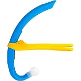 FINIS Youth Stability Snorkel, Short Tube | Specifically Tailored for Children Aged 6-10, FINIS Stability Snorkel Jr Is Designed to Make Swimming Lessons Fun, Safe