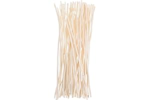 HEMOTON 50pcs White Dried Willow Branches Curly Twigs 3-4mm Diameter 27cm Length Natural Decorative Wood