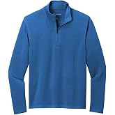 Port Authority Men's Microterry Quarter-Zip Pullover