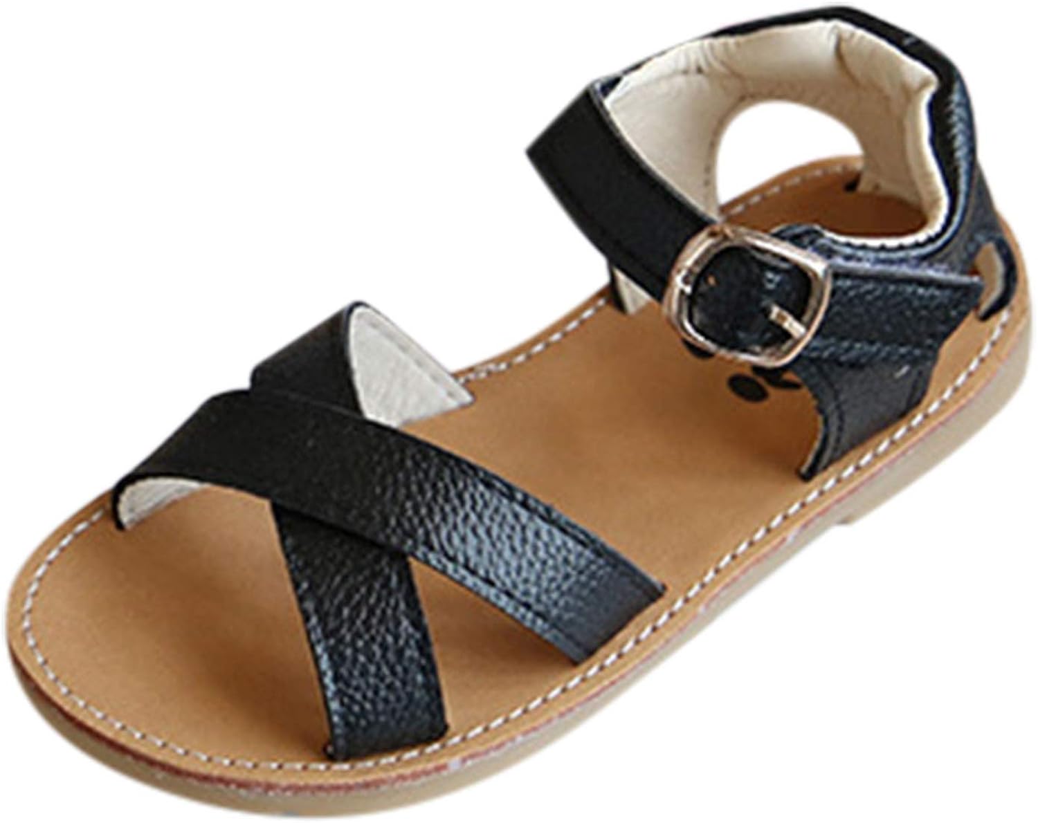 Baby Boys Girls Summer Sandals Infant Toddler Girl Princess Baby Shoes Solid Rubber Sandals