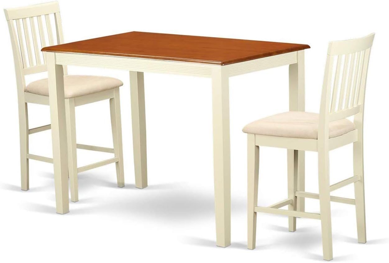 Best Heavy Duty 3-Piece Bar Height Pub Table Set