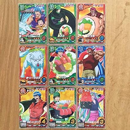 Amazon Co Jp トリコ グッズ イタダキマスター 小僧寿し 特典カード 全9種セット Hobby