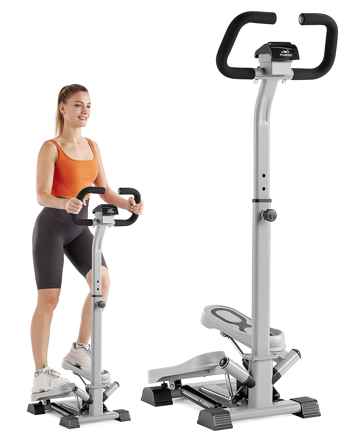 FLYBIRD Stepper with Handlebar, Stair Stepper for
