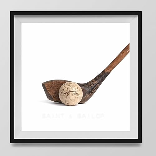 Kids Room Wall Art Sport Prints Man Cave Art Vintage Hockey Stick