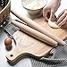 Heycell Wooden Rolling Pin for Baking, Oak Wood (11.8