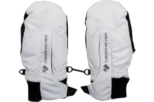 Obermeyer Kids Thumbs Up Mitten for Toddlers and Little Kids - Snug Ribbed Cuffs, Functional Clip, and Adorable Mittens