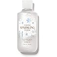 Bath and Body Works Fresh Sparkling Snow Shower Gel Wash 10 Ounce Winter 2020 Silver/Gray Bottle