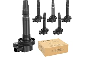 NPAUTO Ignition Coil Pack Replacement for 3.5 3.7 V6 Ford Edge Explorer F150 Flex MKS MKT MKZ, Mazda 6 CX-9 2007 2008 2009 2010 2011 2012 2013 2014 2015 2016 3.7L 3.5L, UF553 DG520, Pack of 6