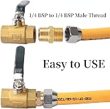 Hilitand 10x Brass Hex Nipple 1/4 BSP Male to 1/4 BSP Reducing Pipe Quick view 4