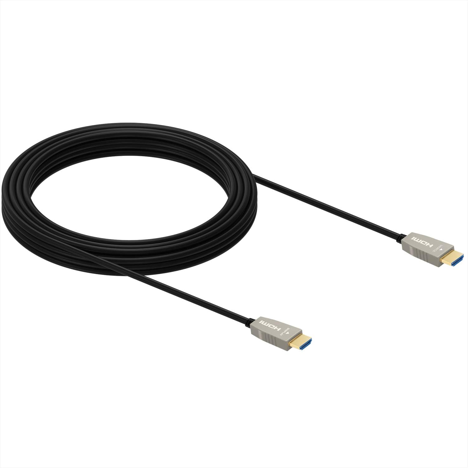 RUIPRO 4K Fibre Optic HDMI Cable 15M, HDMI 2.0b, 18Gbps, 4K@60Hz, HDR, HDCP 2.2, Ultra Slim Flexible, Compatible with TV - Image 3