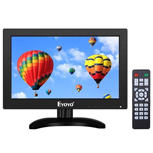 Amazon.in Buy Eyoyo 12 Inch HDMI Small TV Monitor, 1366x768 169 LCD Screen for TV/HDMI/VGA/AV