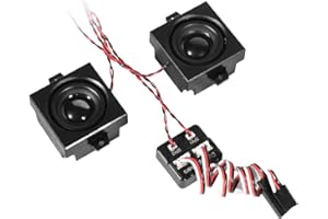 Colaxi RC Engine Sound Simulator Remote Control Car Compact Easy to Use Diesel Engine Sound Module Simulator for RC Model Car