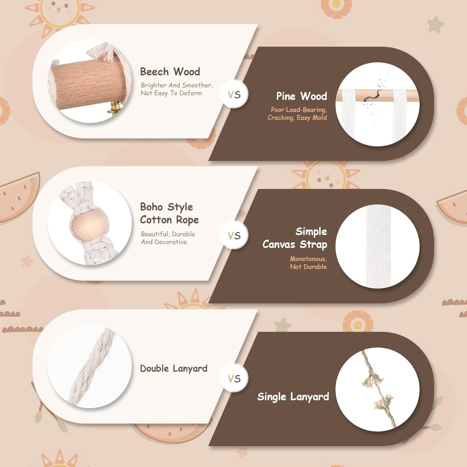 VISATOR Headband Holder Bows Organizer For Girls Hair Bows Holder Baby Headband Hair Accessories Organizer For Baby Bow Hanger Storage For Girls Hair Bows For Toddler Room Wall Decor (W1)