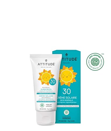 attitude baby sunscreen