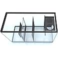B BUBBLEFIN Aquarium Sump Refugium DIY Kit for Portein Skimmer Sump - Chamber dividers for 29 Gallon Standard Tank (Tank is not Included, Dividers Only)