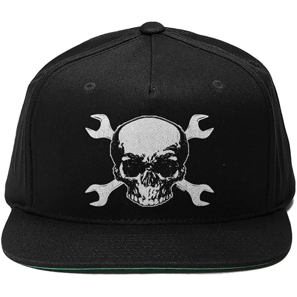 帽子 old man alan logo skull cap black old man alan logo skull cap black