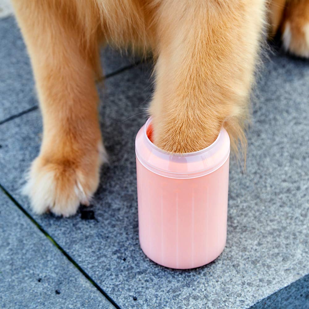 Ulalaza Portable Dog Paw Washer Dog Paw Cleaner Silicone Foot Wash Cup for Dogs and Cats