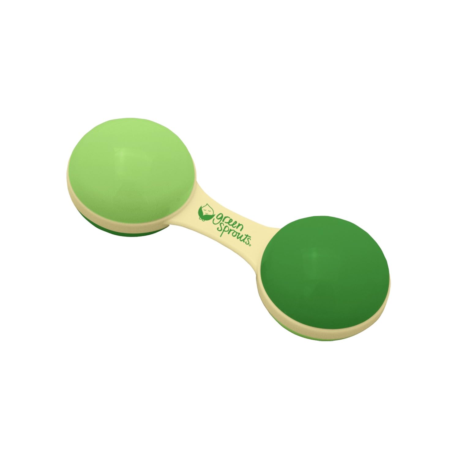 green sprouts rattle