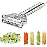 ReNext Multifunction Stainless Steel Julienne Peeler Vegetable Peeler Double Planing Grater Kitchen Accessories Cooking Tools