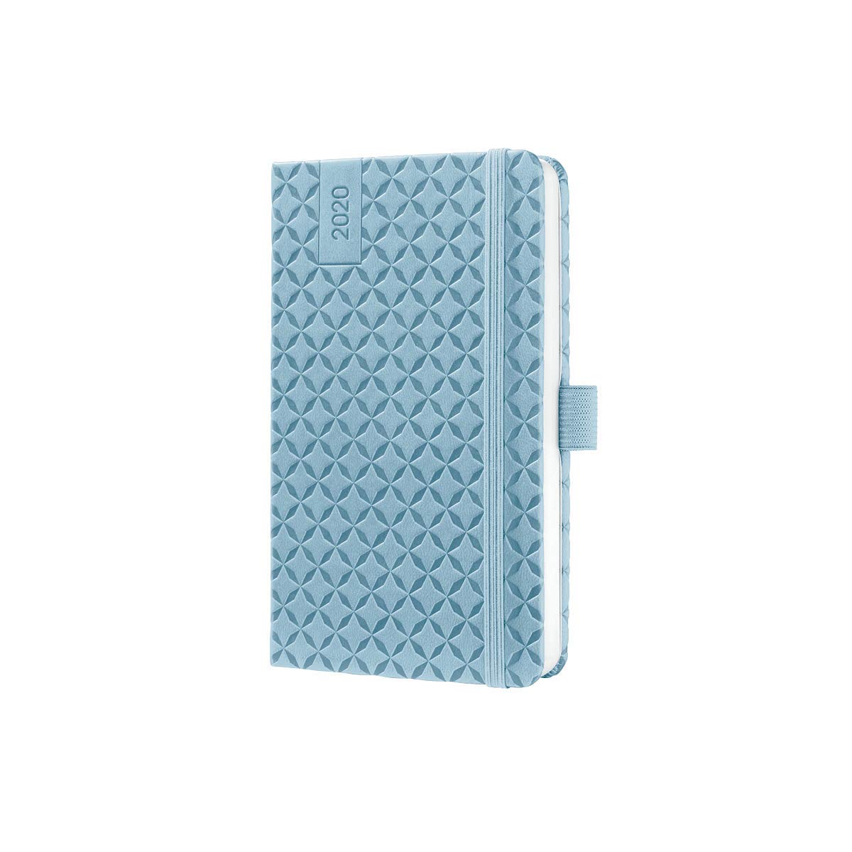 SIGEL J0112 Weekly diary 2020 Jolie, format approx. A6, hardcover, light blue
